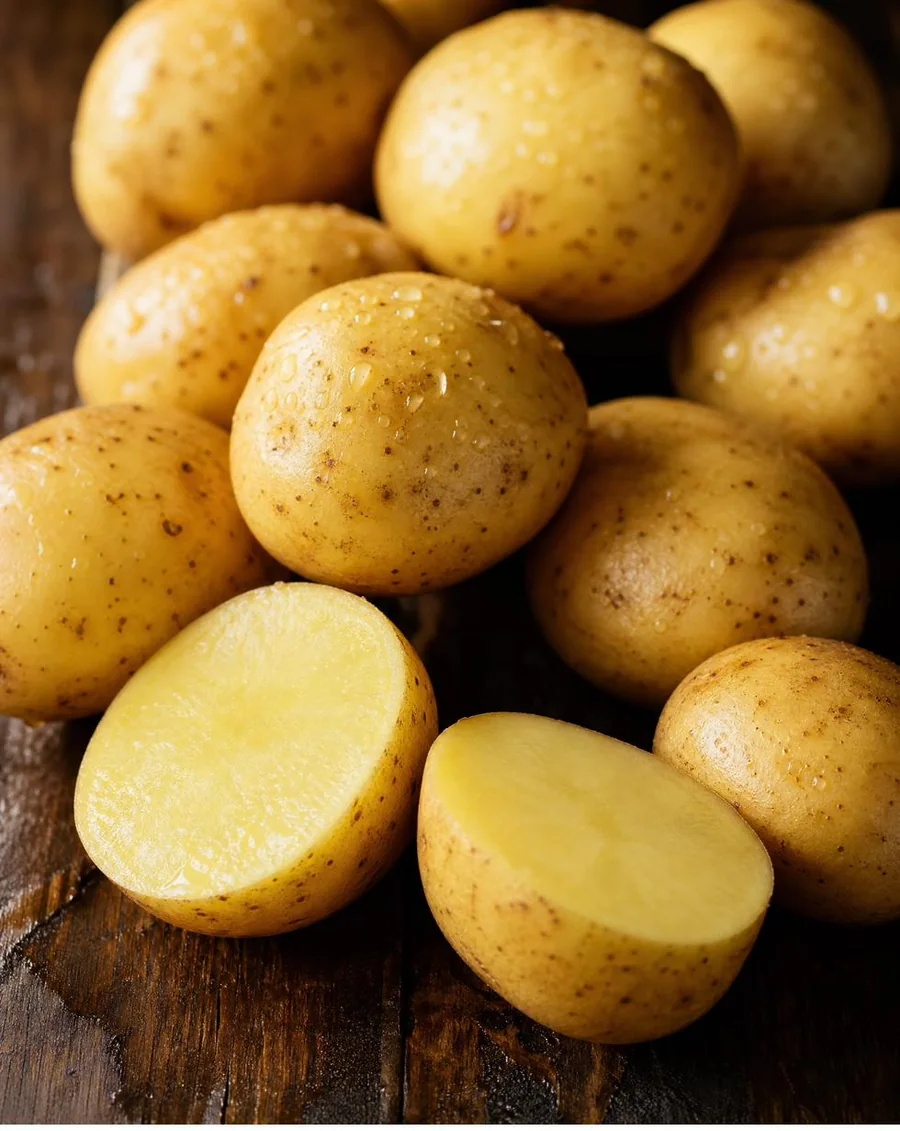 Patatas frescas seleccionadas para VLAAMS